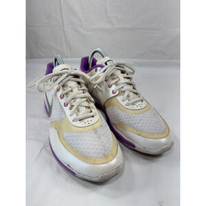 Nike NK Free XT Everyday Fit White Purple 429844-103 Womens 7.5 M Leather Shoes